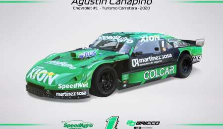 Así lucirá el Chevrolet campeón de Agustín Canapino