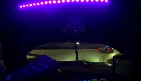 A bordo: Una vuelta a Daytona con Canapino y de noche