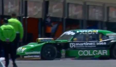 El momento en el que Canapino se despidió de la pelea por el título