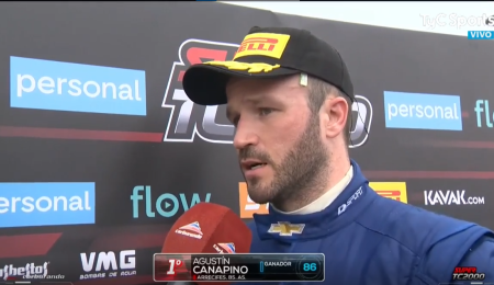 Canapino: “Pernía me deja sin pista en un curvón a 220 km/h"
