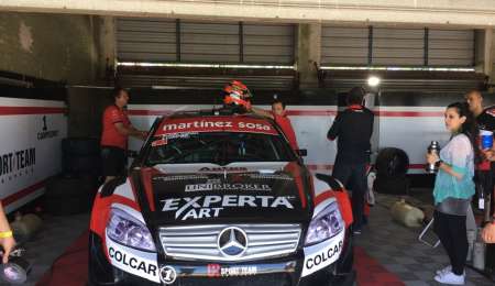 Canapino dominó el primer ensayo en La Plata