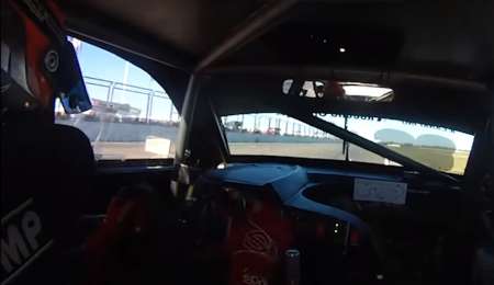 ¿Cómo consiguió la pole position Canapino?