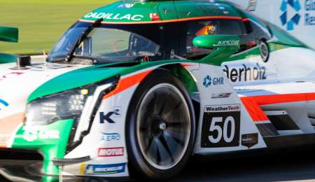 Canapino terminó con su primer turno en Daytona