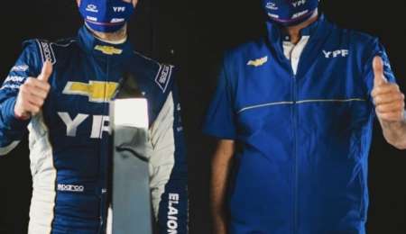 El equipo Chevrolet y su adiós a Alberto Canapino