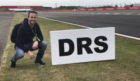 Canapino cumple su sueño en Silverstone