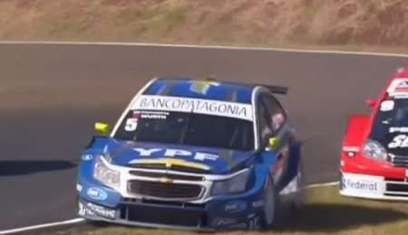 Ajustada maniobra entre Canapino y Urcera