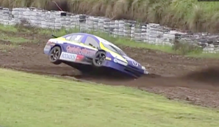 El despiste que casi termina en vuelco