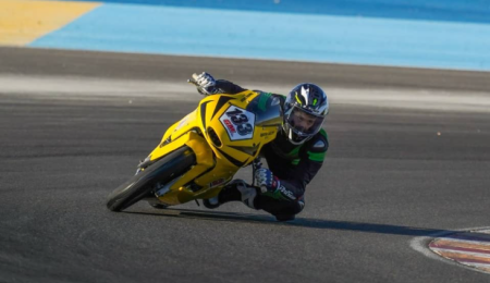 Agustín Zalazar por primera vez en el Superbike Argentino