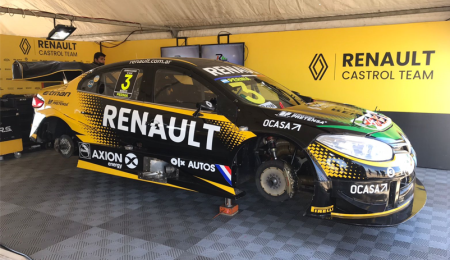 Pernía, el primer líder del Súper TC2000 en Toay