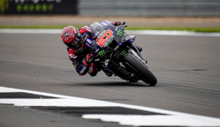 Quartararo fue inalcanzable en Silverstone