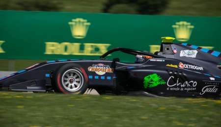 Giorgio Carrara corre en F3 junto a la F1 en Hungría