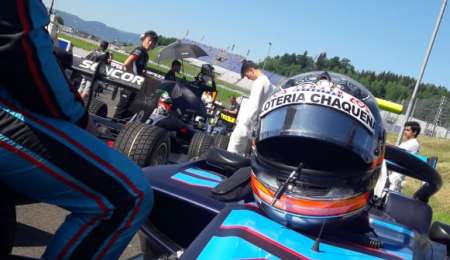 Giorgio Carrara salió a pista en el Hungaroring para la F4 italiana