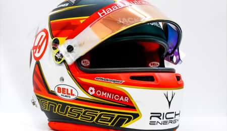 La CDA prohíbe por norma FIA la modificación de los cascos