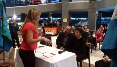 Se casaron en el Museo Juan Manuel Fangio