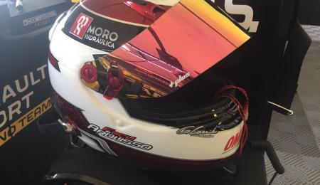 "Elegí este modelo de casco porque me es más cómodo"