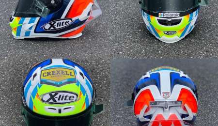 El casco de Tati Mercado para el 2019