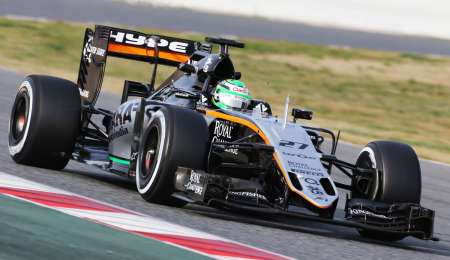 Hulkenberg al frente