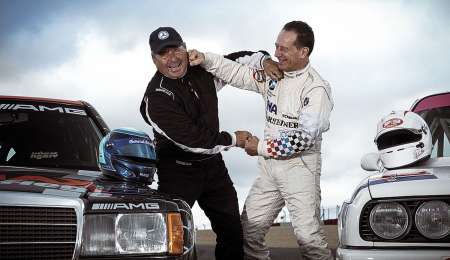 Cecotto y Ludwig rememoraron su duelo en el DTM