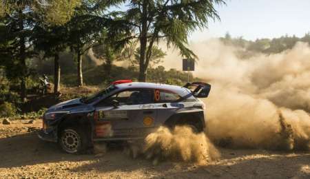 Cerdeña recibe al WRC con altas temperaturas