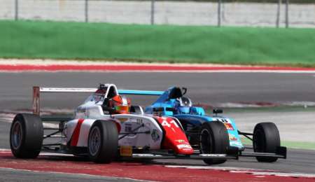 Podio de Siebert en Misano