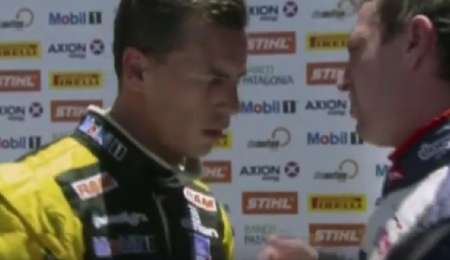 La charla entre Girolami y Pernía post final