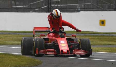 Sebastian Vettel con chasis nuevo en España