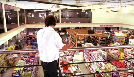 El momento del Chiqui