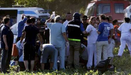 Son diez los heridos 