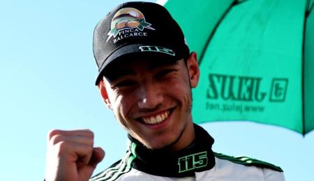 Ciantini con la serie más rápida del TC Pista