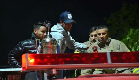 En Balcarce recibieron al Campeón de TC Pista Diego Ciantini