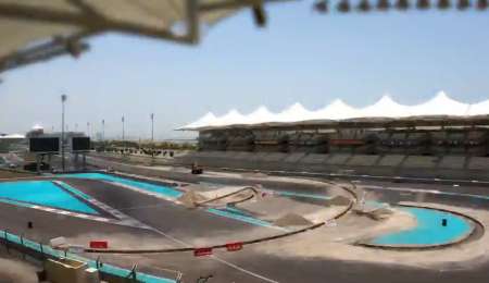 El circuito de Yas Marina sigue con sus cambios para recibir a la F1