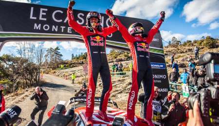 Ogier, amo y señor del Rally de Montecarlo