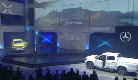 clase x: la pick up de mercedes-benz
