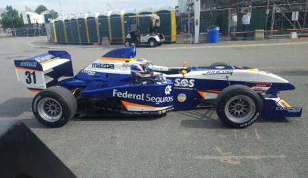 Dapero larga sexto en Mid Ohio