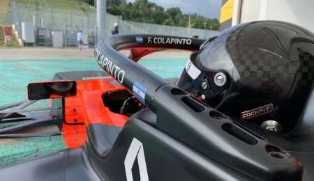 Colapinto cerró el sábado con un sexto puesto