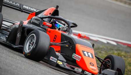 Colapinto concluyó octavo en la primera clasificación de la Eurocup