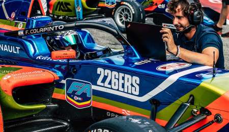 Franco Colapinto arrancó primero en Monza