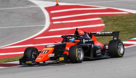 Colapinto, dentro top 10 en el cierre de los test de Barcelona