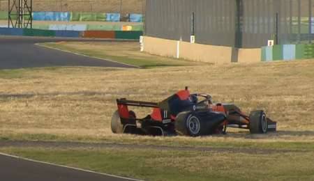 Abandono para Colapinto en Magny Cours