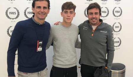 Un piloto argentino en los test de Fórmula 1