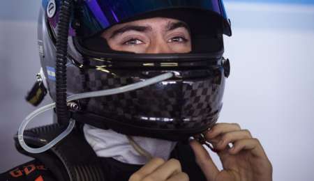 Franco Colapinto comenzó su actividad en Imola