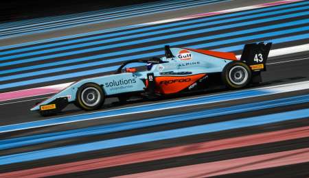 Colapinto llegó 13ro en la primera final en Paul Ricard