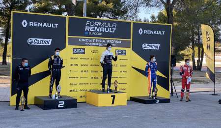 Colapinto cerró su arranque en Nueva Zelanda con un podio