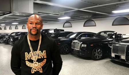 Floyd Mayweather gastó un millón de dólares en autos para sus amigos