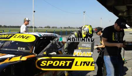 Pernía llegó con lo justo a Paraná