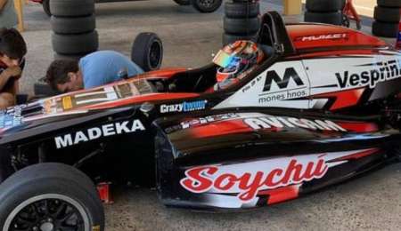 Ensayos de pretemporada del Croizet Racing