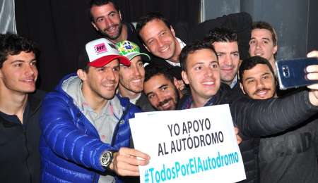 Masivo apoyo de los pilotos