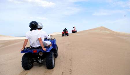 Cuatriciclos en la costa: riesgos y prevención