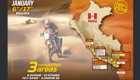 Dakar 2019: presentación oficial en Francia