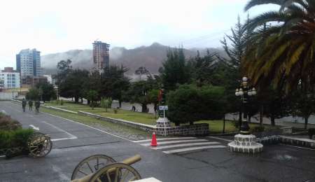 EL EJÉRCITO RECIBE LA CARAVANA